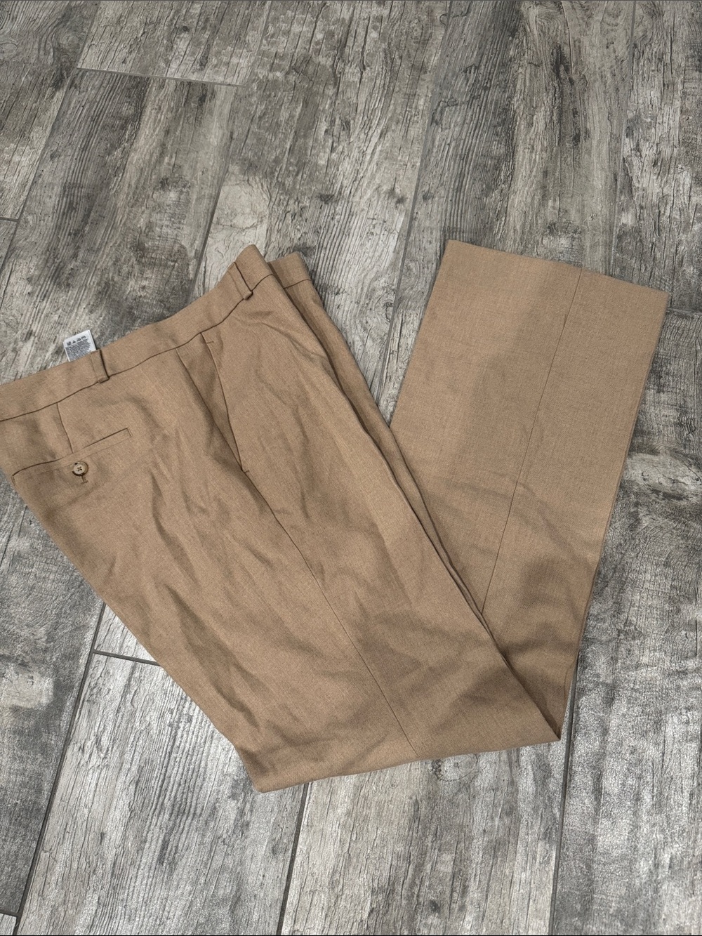 Womens Dress Pants in Tan